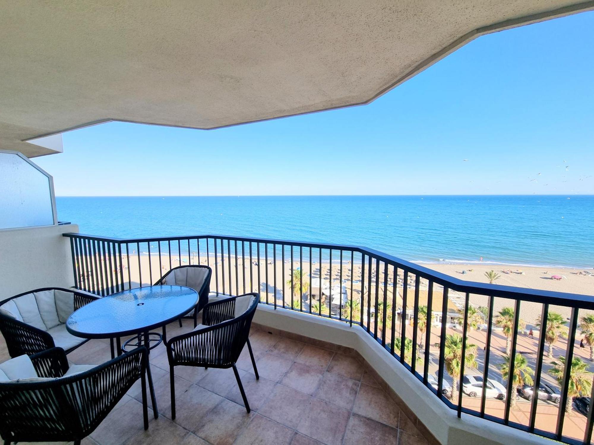 Las Antillas II Front Sea Views Pool ฟูเอนฮิโรลา ภายนอก รูปภาพ